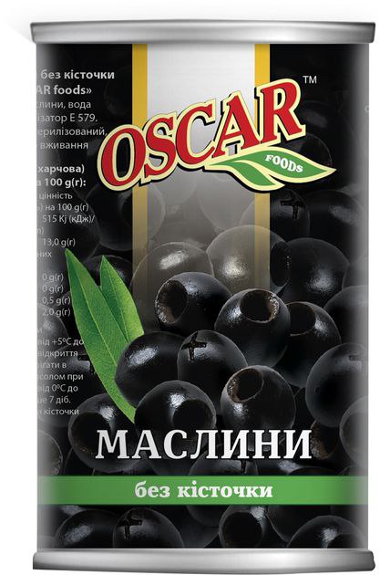 Маслини Oscar б/к 400г